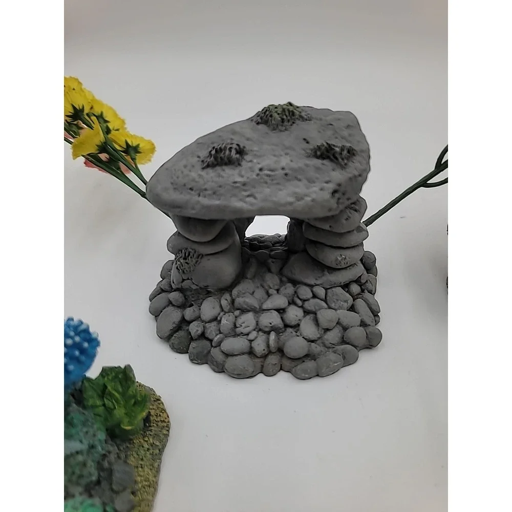 5pc Fake Coral Aquarium Decoration Lot‎ Anemone Cave Colorful READ